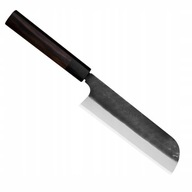 Hideo Kitaoka Shirogami Black Oktagon Japoński Nóż Kamagata Usuba 18cm