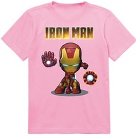 KOSZULKA DZIECIĘCA T-SHIRT DLA DZIECKA IRON MAN MARVEL 152 PREZENT JAKOŚĆ