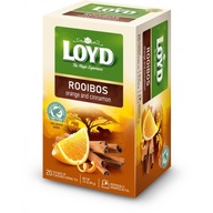 Herbata LOYD Rooibos pomarańcza z cynamonem ekspresowa 40g 20 torebek
