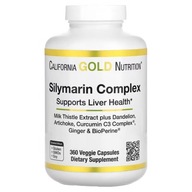 California Gold Nutrition Silymarin Complex | Komplex silymarínu 360 kaps.