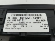 control panel RADIA 4H1919600D Audi A8 III (2010- ) D4