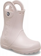 Dziecięce Lekkie Kalosze Gumowce Crocs Handlle Rain 12803 Boot 24-25