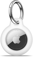ETUI DO APPLE AIRTAG WZMACNIANE MOCNE CASE NA LOKALIZATOR BRELOCZEK - BIAŁE