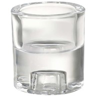 szklany świecznik 2 W 1 uniwersalny tealight
