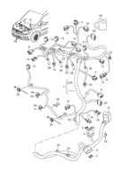 WIĄZKA INSTALACJA SILNIK MERCEDES E200 E220 W213 2.0 2.2 CDI OM 654.920