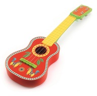 DJECO drewniana GITARA ANIMAMBO ukulele 3+ 6013