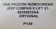 support panel for radiators pillar JEEP COMPAS II LIFT 2021