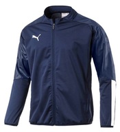 DUŻA MĘSKA BLUZA ROZPINANA PUMA LIGA TRAINING GRANATOWA (655687-06) 3XL