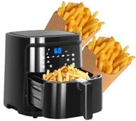 Frytkownica niskotłuszczowa MOCNA DUŻA XXL AIR FRYER -OBIEG POWIETRZA 360°