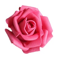 Umelé hlávky ruží Umelý kvet ruže červená