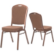 Banketová konferenčná stolička čalúnená svadobná EXCLUSIVE 20x20x1,0cm