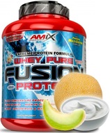 Proteín AMIX WHEY PURE FUSION 4000g Melón Jogurt