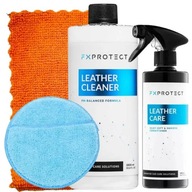 FX PROTECT LEATHER Cleaner 1L + Leather Care 500ml zestaw do skóry GRATISY