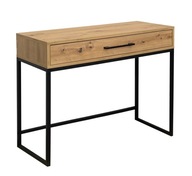 Toaletný stolík do spálne na učenie konzola písací stôl loft so zásuvkou TELLA artisan