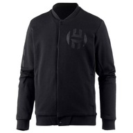 ADIDAS BASKETBALL HARDEN BLACK VARSITY JACKET