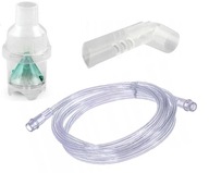 ZESTAW DO INHALACJI NEBULIZATOR USTNIK INHALATOR