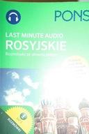 Last Minute audio. Rosyjskie rozmówki ze słowniczk