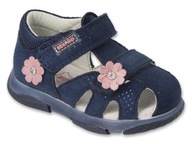 BEFADO dievčenské sandálky BALERINA 170P078 modré 22