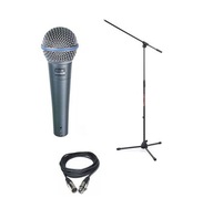 Shure Beta 58A - mikrofon dynamiczny + statyw