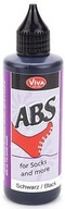 Farba do tkanin ABS Viva Decor - black 82ml