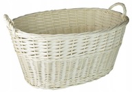 Pletený KOŠ NA DŘEVO SPODNÍ PRÁDLO HRAČKY 60 CM