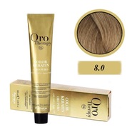 FANOLA FARBA Oro Therapy BEZ AMONIAKU 100ml č. 8.0