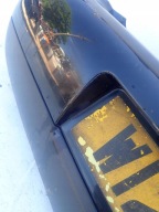 VW LUPO bumper rear part rear