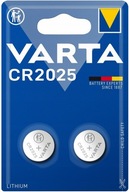 MAS24 BATERIA LITOWA VARTA CR 2025 3V (2 szt.)