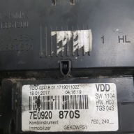dials dials VOLKSWAGEN T6 7E0920870S 2.0 TDI
