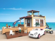 Playtive klocki domek na plaży + auto akcesoria