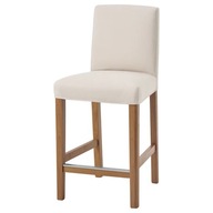 IKEA BERGMUND Barová stolička s operadlom 62 cm