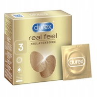 DUREX prezerwatywy 3 szt Real Feel bez lateksu