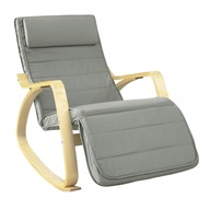 SoBuy Fotel Bujane Ogrodowe Krzesło Salon Relaksacyjny FST16-DG