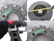 PORSCHE CAYENNE 9Y0 9Y3 18- disc CERAMICZNA PCCB right front 440x40MM