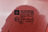 window side left front front OPEL ZAFIRA C 12-16