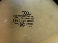 window left right rear AUDI A3 8V CABRIO 2015r