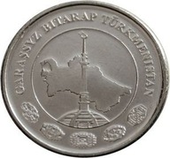 1 Tenge 2009 Mennicza (UNC) Turkmenistan