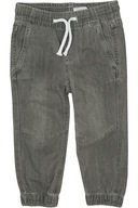 H&M Chłopięce Jeansy Dziecięce Grafitowe Spodnie Joggery Jeans KP 92 cm