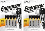 Bateria alkaliczna Energizer AAA 1.5V LR03 8 szt