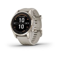 Zegarek sportowy Garmin Fenix 7S Pro Sapphire Solar Jasnozłoty