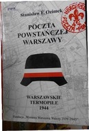 Poczta Powstańczej Warszawy Warszawskie Termopile