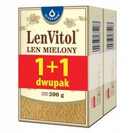 OLEOFARM Len Mielony, siemię lniane mielone 400 g