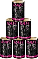 Rafi Classic Karma z indykiem i marchewką 6x1240g