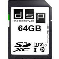 DSP KARTA PAMIĘCI SD SDXC 64 GB U3 V30 C10 UHS-I