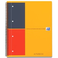 Kołonotatnik Oxford Activebook A4+/80k. linia