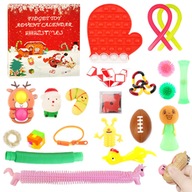 Adventný kalendár Antistresové hračky Darček