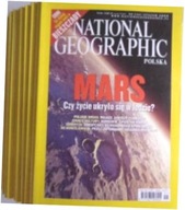 National Geographic Polska nr 1-12 + nr 1 wyd. specjalne z 2004 roku