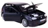 VOLKSWAGEN GOLF R32 MODEL KOV MAISTO 1:24 MAT ČIERNA