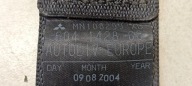 sicherheitsgurt links heck MITSUBISHI COLT VI