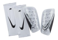 Ochraniacze piłkarskie na goleń nagolenniki Nike Mercurial Lite białe r. L